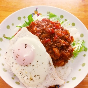 定番カフェ飯♪粉チーズが決め手の激旨タコライス★